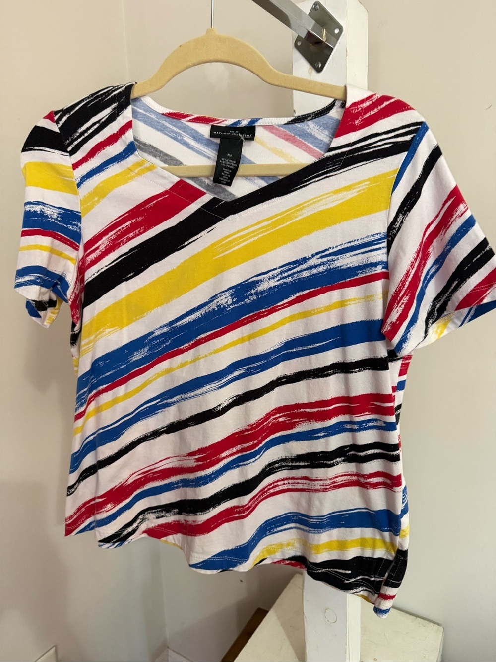 Alfred Dunner Watercolor Brushstrokes Shirt